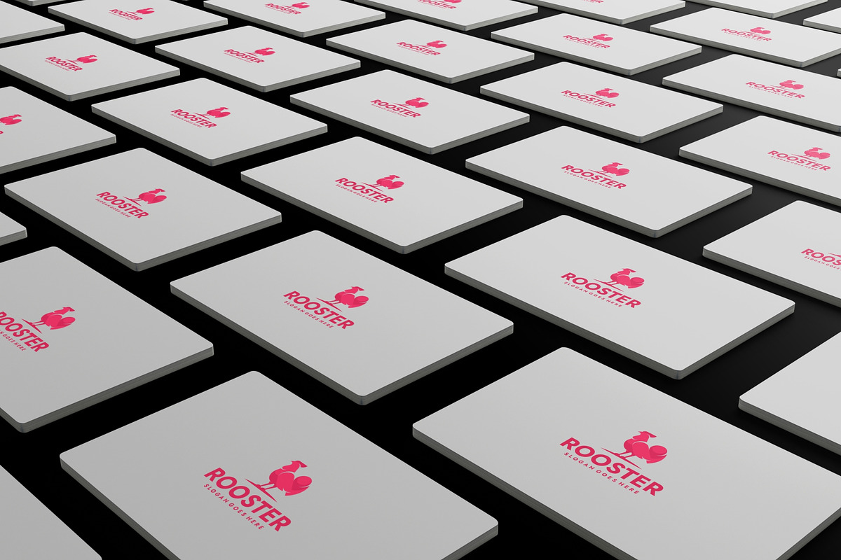 Monochrome Rooster Logo Design, a Branding & Logo Template by Artnivora.Std (Photo 4 of 4)