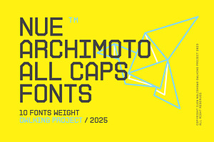 Nue Archimoto, a Sans Serif Font by OWL KING