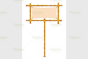 Yellow Bamboo Frame