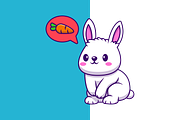 Cute Rabbit Think Carrot, an Animal Illustration by Artstorystudio (Thumbnail 2 of 3)