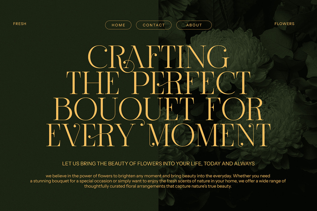 Frane Rhiger Elegant Serif Font, a Serif Font by Graphicxell (Photo 4 of 8)
