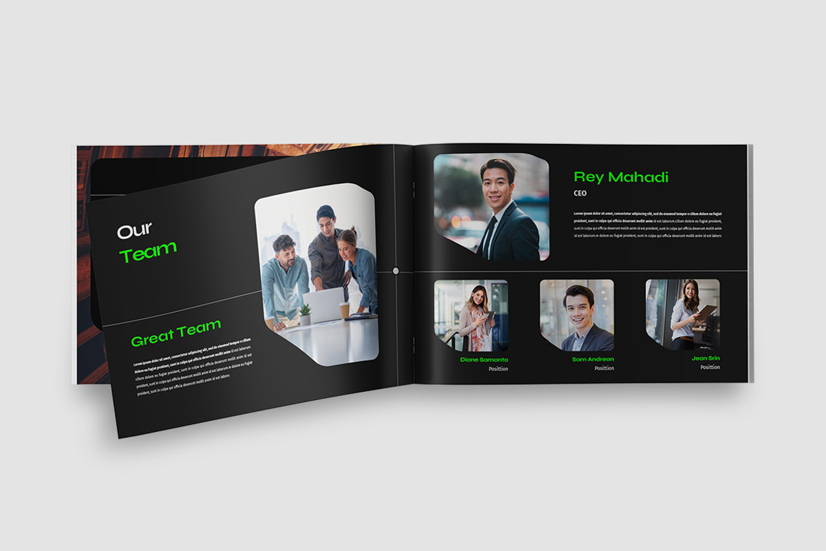 Project Company Profile Template, a Brochure Template by TMint Play (Photo 7 of 8)