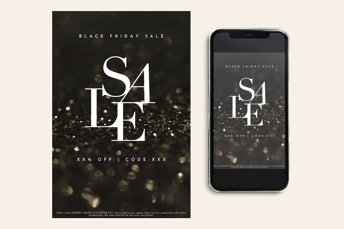 Black Friday Email Template Bundle, an Email Template by KikiBunnyCreative (Photo 5 of 7)