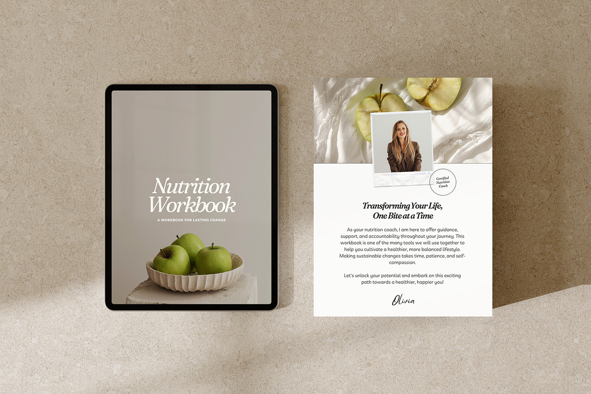 Nutrition Coach Workbook, a Magazine Template by Willoe Studio (Photo 14 of 14)