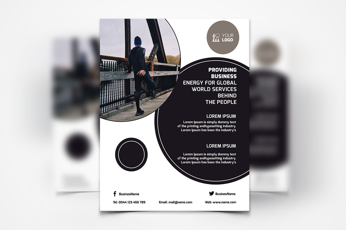 6 Training Flyers, a Flyer Template by Creatricks