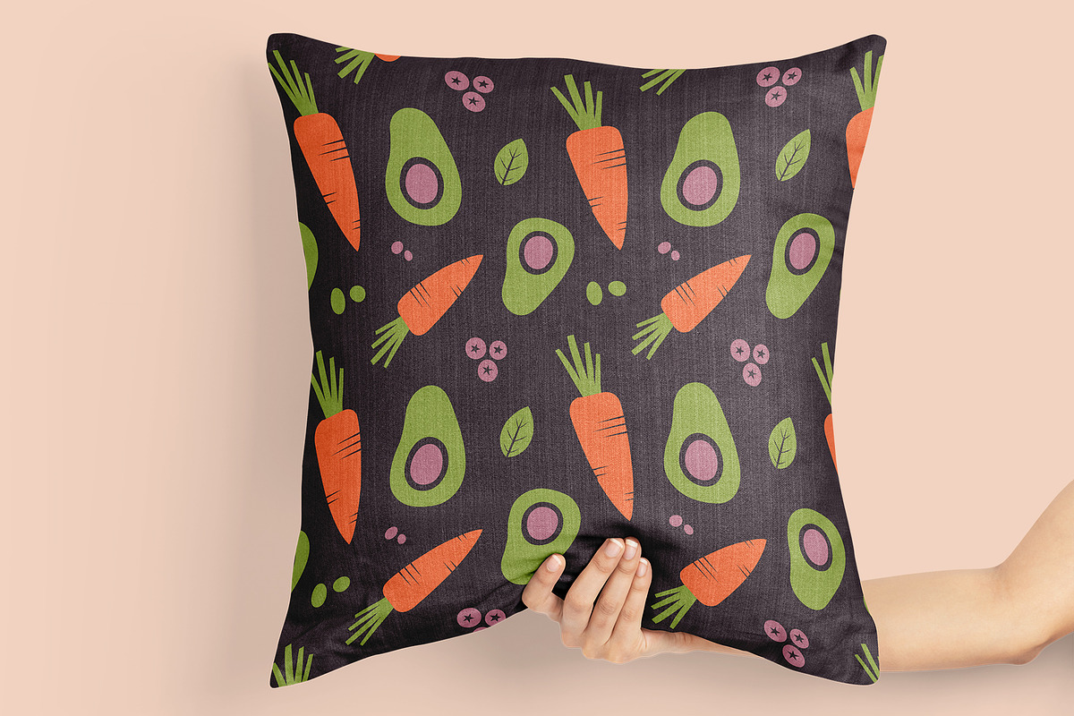 Veganism. Veggies, Fruits & Dishes, a Food Illustration by Renberrry.Store (Photo 13 of 16)