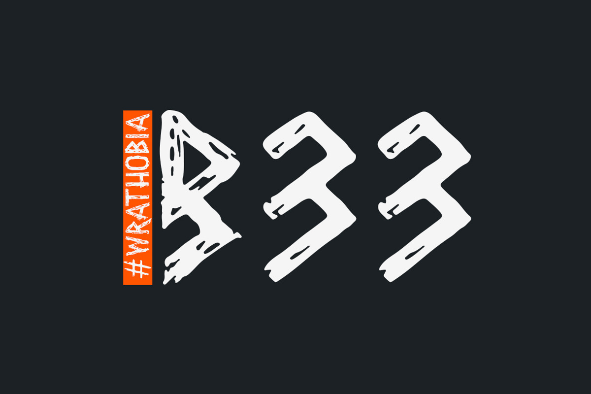 Wrathobia Display Font, a Symbol Font by pixaroma (Photo 12 of 17)