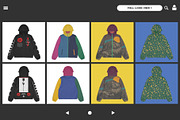 Windbreaker Zipper - Mockup, a Hoody Mockup by DaldSgh (Thumbnail 6 of 13)