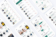 Lawyer Finder Mobile App UI Template, an UI Kit Template by RiveupDigital (Thumbnail 7 of 8)