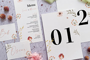 Minimalist Wildflower Wedding Suite, an Invitation Template by BlueRobinDesignShop (Thumbnail 4 of 5)