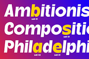 VT Kupertino Grotesk, a Sans Serif Font by ViactionType (Thumbnail 11 of 11)