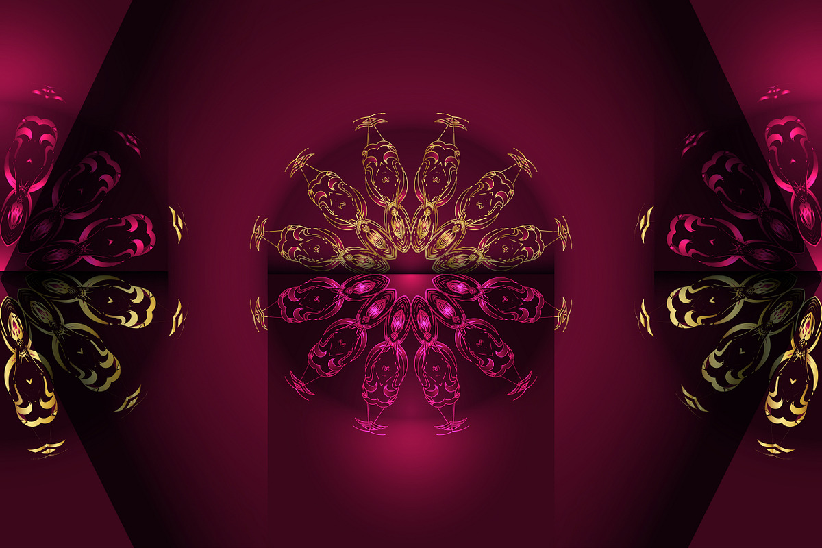 Mandala Ornamental Geometry Bundle, a Background Graphic by NJ Himel (Photo 67 of 92)
