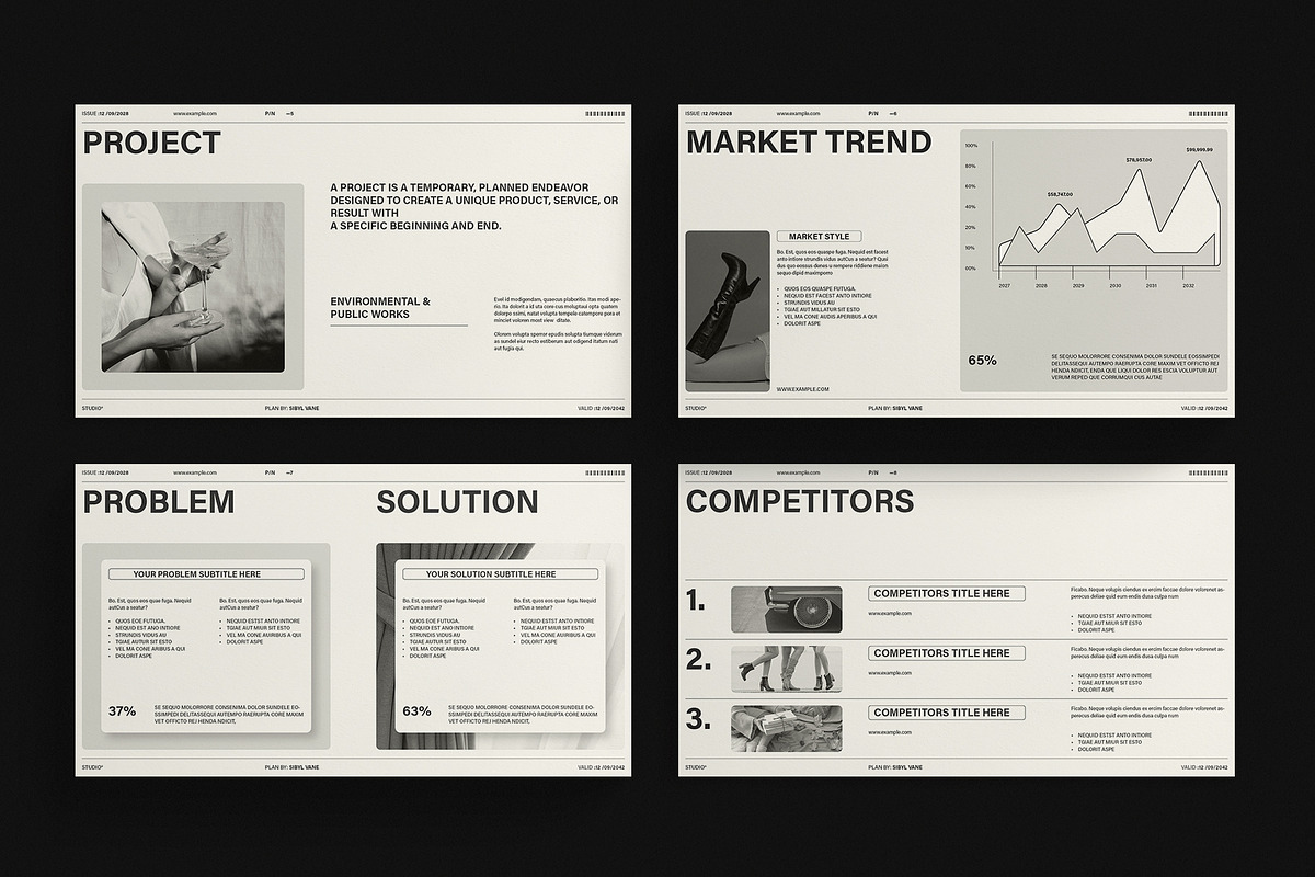 Business Plan Presentation Template, a Presentation Template by RedGiant (Photo 3 of 6)