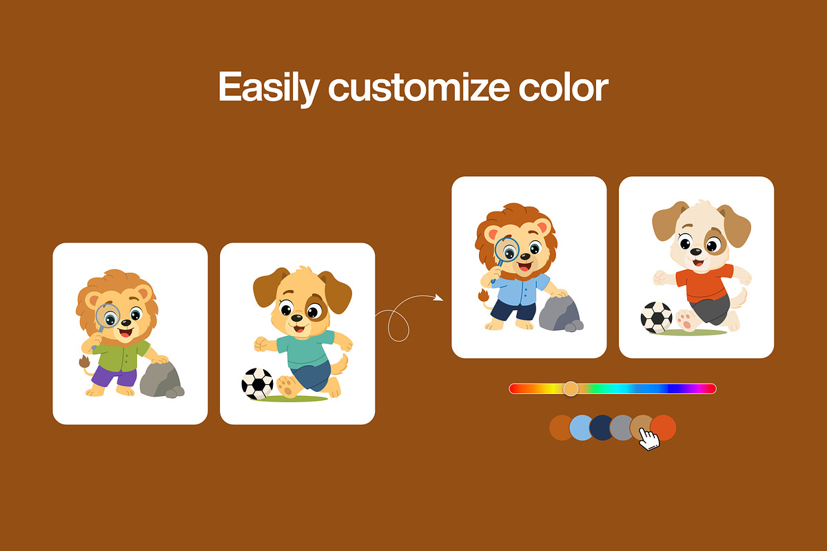 80 Animal Mascots Illustration, an Animal Illustration by Brickclay (Photo 4 of 11)