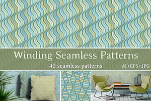 Winding Seamless Patterns