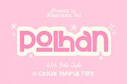 Polhan - Playfull Sans Serif, a Sans Serif Font by RagamKata (Thumbnail 1 of 12)