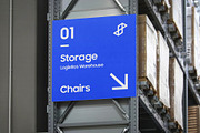 Logo Mockup Logistic Sign, a Product Mockup by Asylab (Thumbnail 2 of 5)