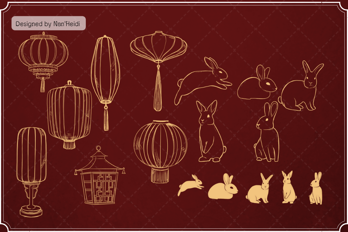 Chinese and Lotus NHD03, a Brush Add-On by Nan'Heidi (Photo 5 of 8)