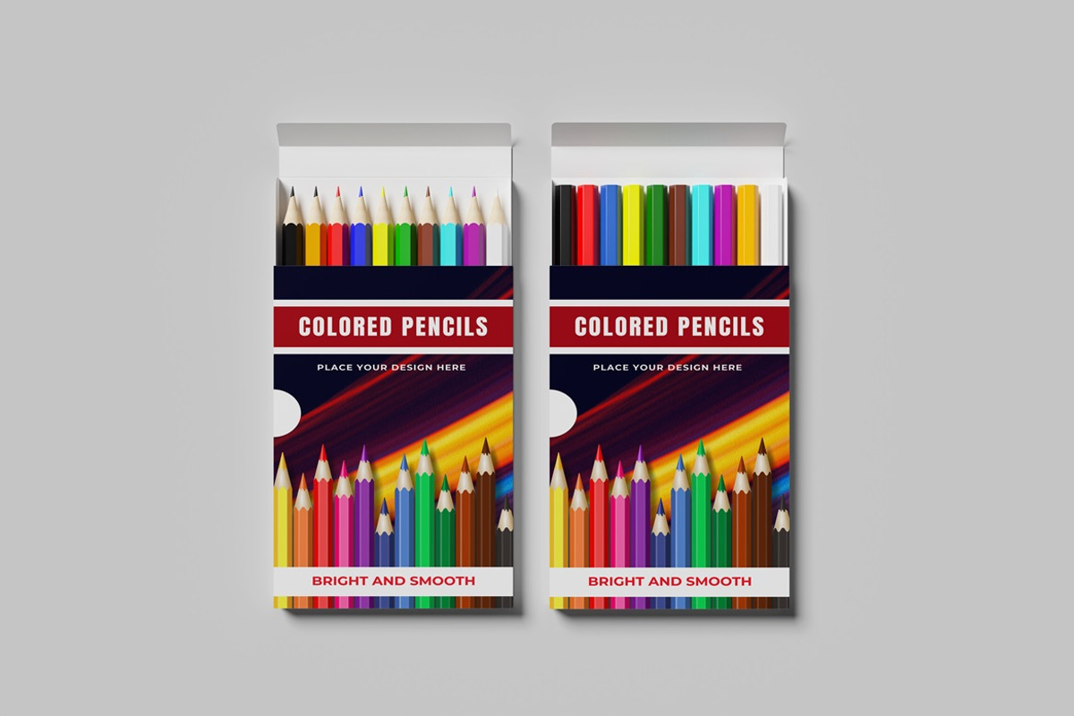 Colored Pencils Mockup, a Pens & Pencil Mockup by AndikaGraphic (Photo 5 of 5)