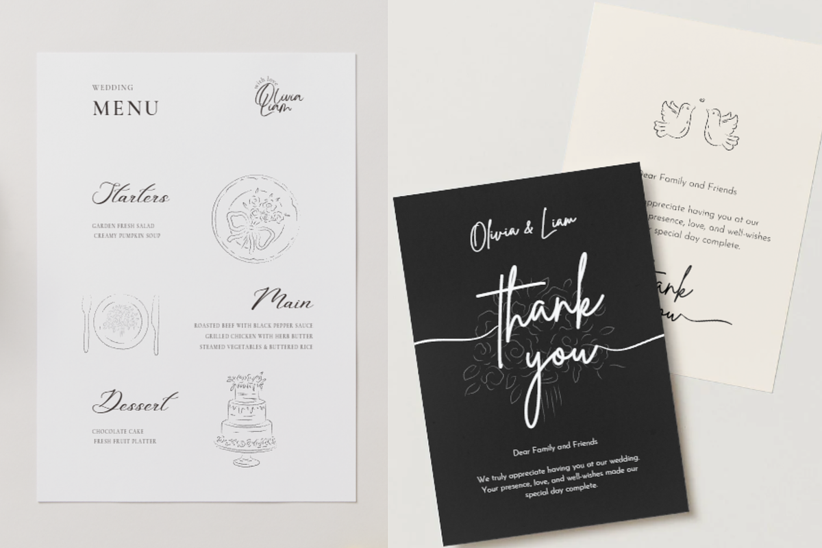 Wedding Essentials Line Art, a Decorative Illustration by ItsReksita Pattern (Photo 7 of 10)