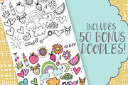 Sweetstuff Typeface + Bonus Doodles, a Font by Jodi Van der Kruik (Thumbnail 8 of 8)