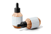 Cosmetic Glass Dropper Bottle Mockup, a Packaging Mockup by Akebareee (Thumbnail 2 of 3)