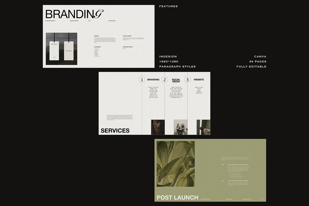 BLEU | Brand Services&Pricing Guide, a Magazine Template by Studio Brand (Photo 8 of 13)