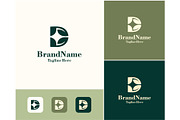 Abstract Letter D Leaf Logo, a Branding & Logo Template by ika trisiana (Thumbnail 2 of 2)