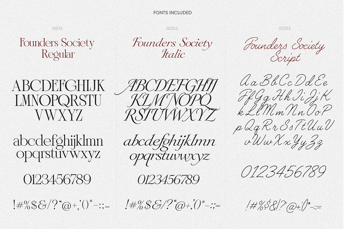 Founders Society - Editorial Trio, a Serif Font by AndrewPixelType (Photo 19 of 19)