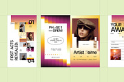 Music Festival Instagram Pack, a Social Media Template by fakhroo (Thumbnail 2 of 5)