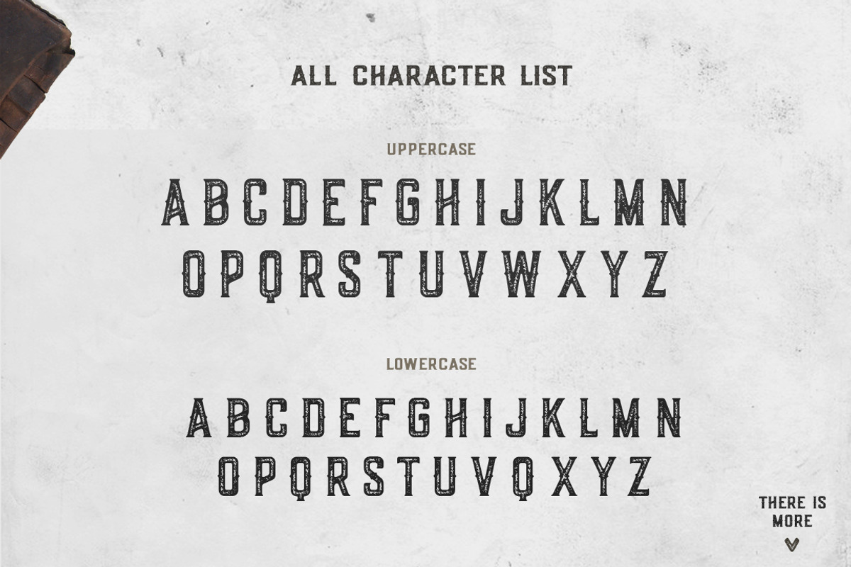 Old Scotch Typeface - 7 Styles, a Font by Wandery Supply (Photo 9 of 9)