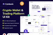 Coinbank - Crypto Trading Platform, an UI Kit Template by dhuhacreative (Thumbnail 1 of 8)