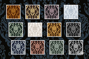 Damask Vector Seamless Pattern, a Pattern Graphic by Alwee Studio (Thumbnail 7 of 7)