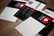 Corporate Business Card CM036, a Business Card Template by annozio (Thumbnail 1 of 4)