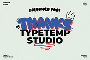 Holymoly Bubble Graffiti Display, a Handwritten Font by Typetemp Studio (Thumbnail 15 of 15)