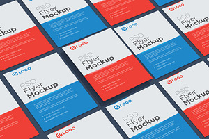 Flyer and Poster Collage Mockup, an Advertising Mockup by shahsoft