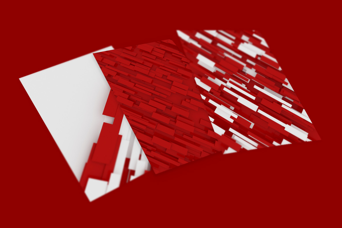 3D Geometric Abstract Backgrounds, a Background Graphic by BIBIART (Photo 2 of 10)