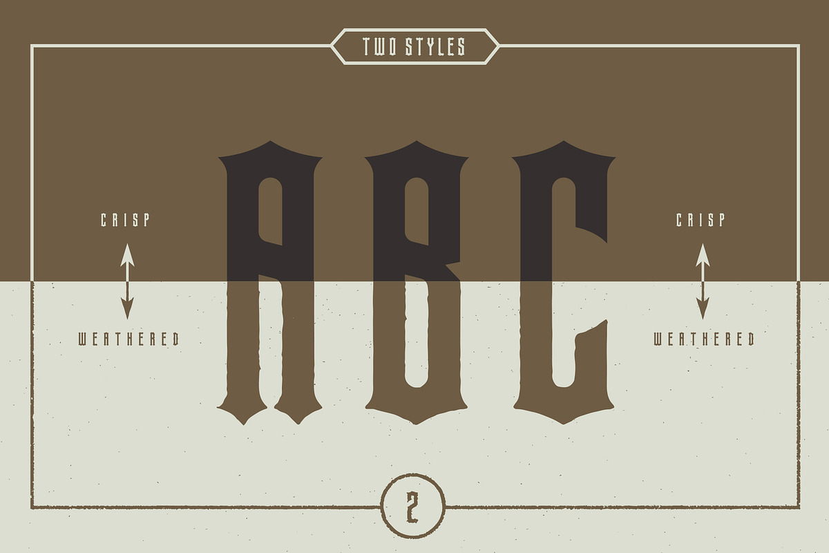 Ehrich Display Typeface preview 4