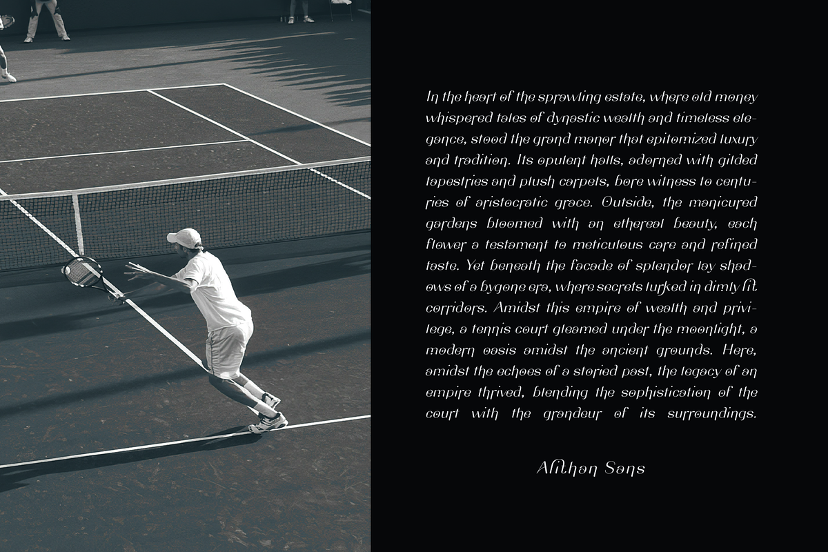 CF Alithan Sans - Modern Elegant, a Sans Serif Font by Indotype Foundry (Photo 7 of 10)