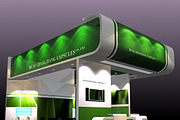 4 Exhibit Booth Design for TradeShow, an Architecture 3D Model by VisualCG (Thumbnail 9 of 28)