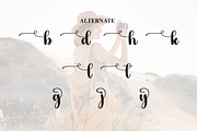 Traveling | Script Font, a Handwritten Font by Scratchones (Thumbnail 8 of 9)