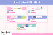 Creative Youtube Branding Kit, a Social Media Template by Design Pixie (Thumbnail 5 of 6)