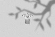 Linear & classy Angel logo, a Branding & Logo Template by Alexandra De Angelis (Thumbnail 7 of 13)