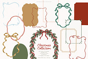 Christmas Backgrounds Frames Labels, a Background Graphic by PeDe Designs (Thumbnail 13 of 16)