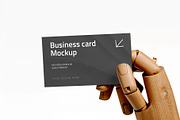 Business Card Mockup, a Product Mockup by graphypix (Thumbnail 1 of 4)