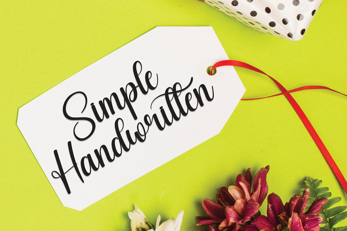 Blushing | Script Font, a Handwritten Font by Scratchones (Photo 5 of 9)