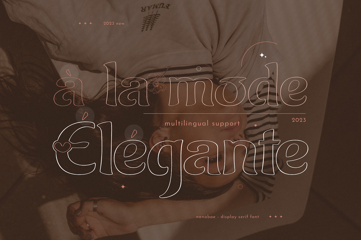 Nanabae Font Serif, a Serif Font by infernostudio3 (Photo 5 of 7)