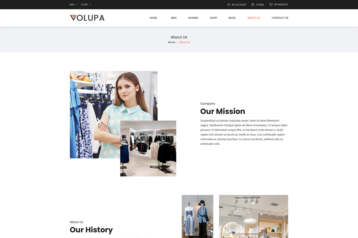 Volupa - eCommerce PSD Template, a Templates & Theme by ewises (Photo 15 of 20)