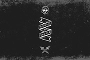 Skulls & Daggers Vector Clipart, a Texture Illustration by SUH-NY (Thumbnail 3 of 3)