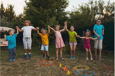 the sporting event for kids in the, a Nature Photo by oksix